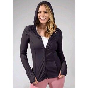 Yogalicious $88 Full-Zip Lightweight Hooded Jacket